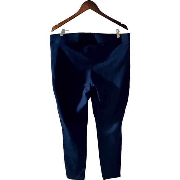 Ladies XL houndstooth navy Old Navy pull on leggings great for fall thicker warm - Picture 9 of 15